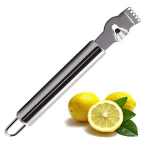 1easylife stainless steel lemon zester grater