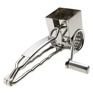 browne 8" rotary accutec stainless steel rotary grater