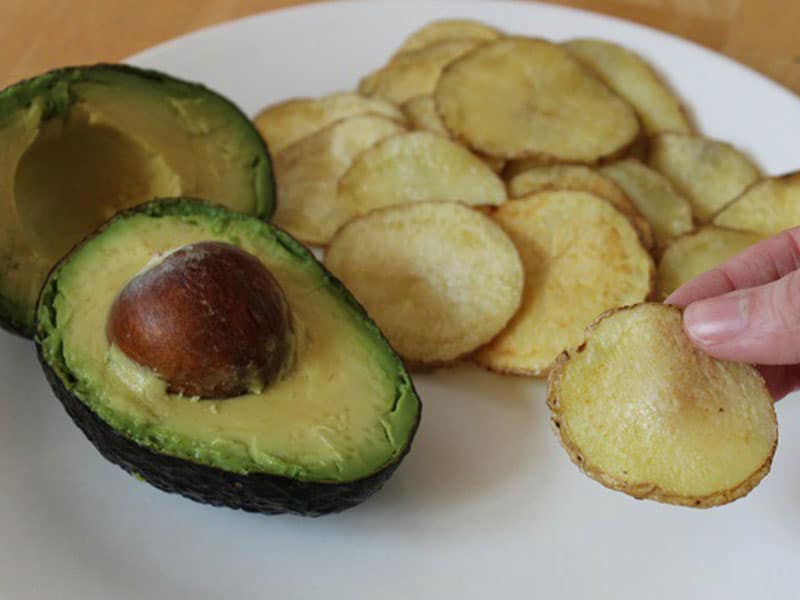 Coconut Oil Potato Chips