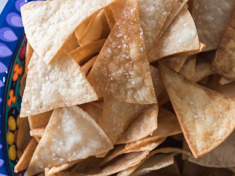 Coconut Oil Tortilla Chips
