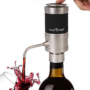 nutrichef unique air decanter diffuser system
