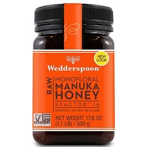wedderspoon raw premium manuka honey