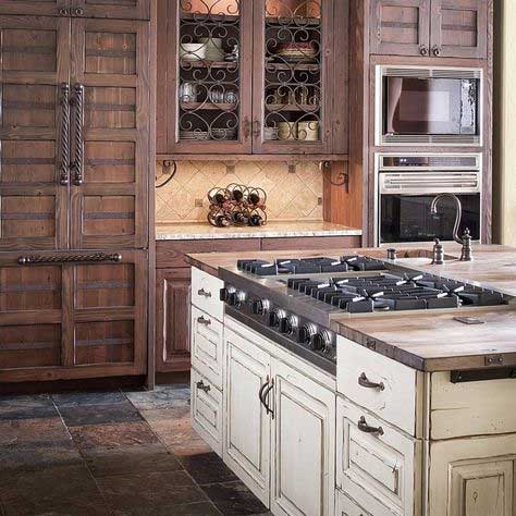 Distressed Cabinets