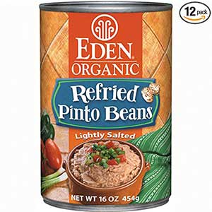 eden organic refried pinto beans