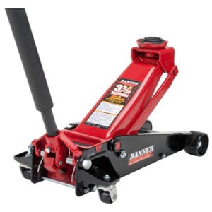 blackhawk b6350 black/red fast lift service jack