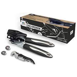 2 Spare Blades Manual Can Opener