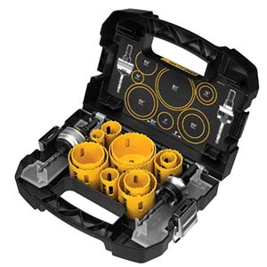 dewalt d180005 14 piece hole saw kit
