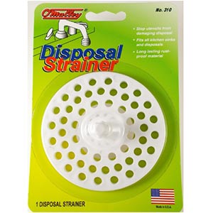 o’malley’s garbage disposal and sink strainer guard
