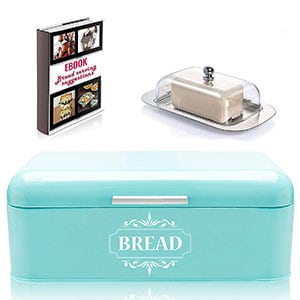 all-green products vintage for kitchen bread box
