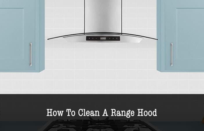 how to clean a range hood