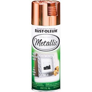 rust oleum metallic spray copper