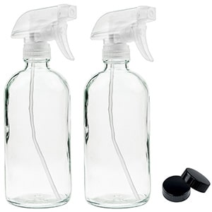 sallys organics empty clear bottles