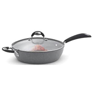 bialetti granito non-stick deep saute pan