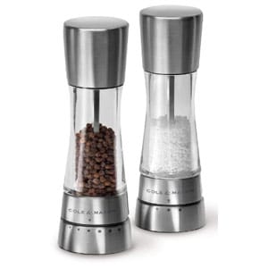 cole & mason derwent salt and pepper grinder set