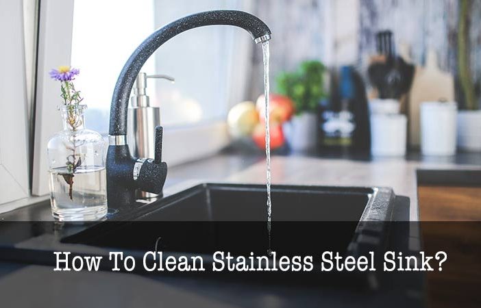 how to clean stainless steel sink