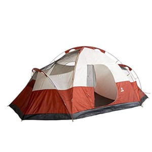 coleman 8-person tent for camping for cold weather