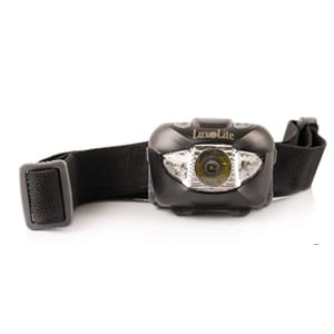 led flashlight with red led light
