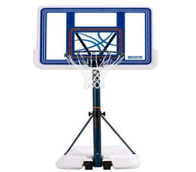 lifetime pool side basketball system
