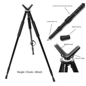 hammers telescopic shooting tripod