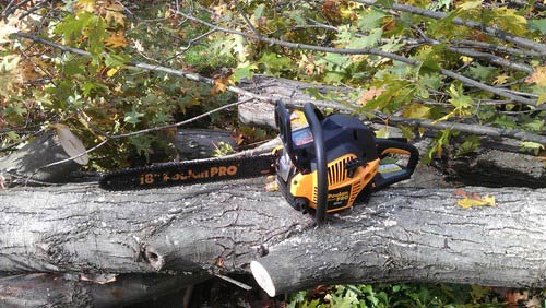 poulan pro 18-inch chainsaw review