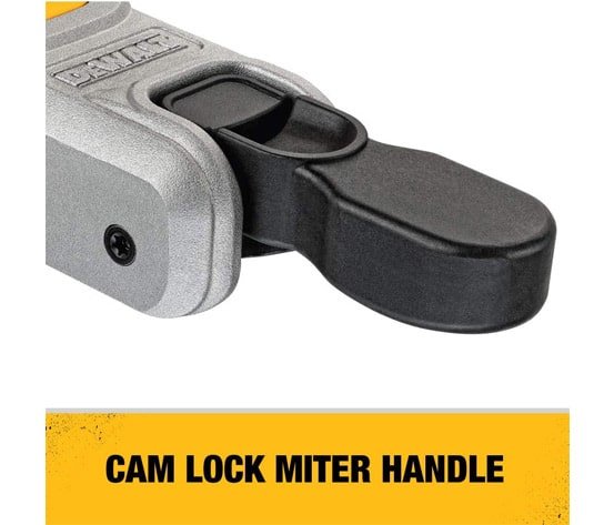 11 positive stops and cam lock