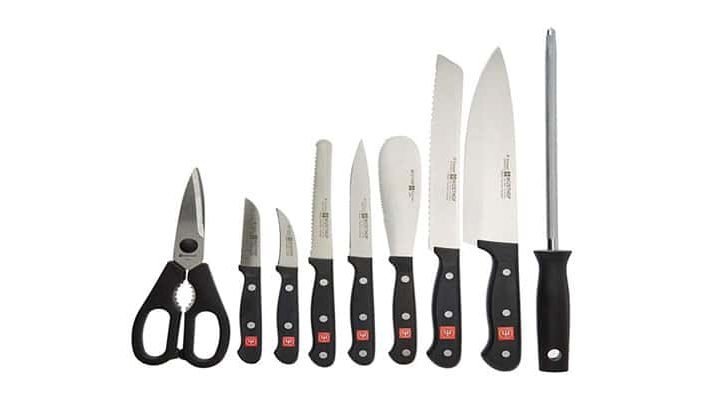 Wusthof Gourmet 10 Piece Knife Block Set