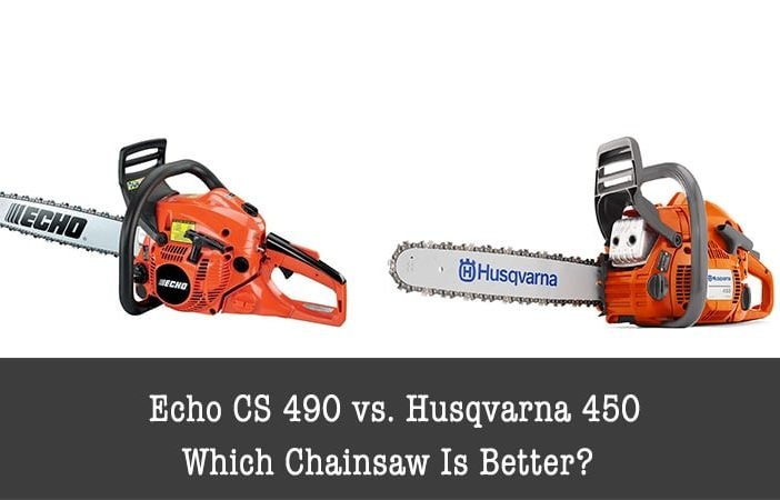 echo cs 490 vs. husqvarna 450