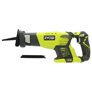 ryobi p514 18v cordless one+ variable speed reciprocating saw
