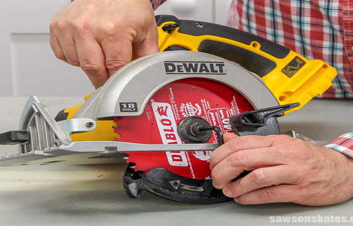 circular saw blade.