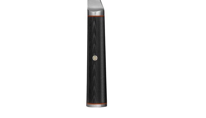 d-shaped micarta handle