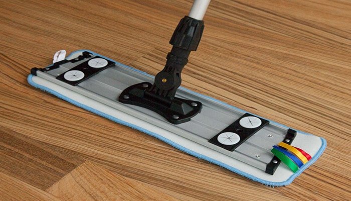 hardwood floor mopping