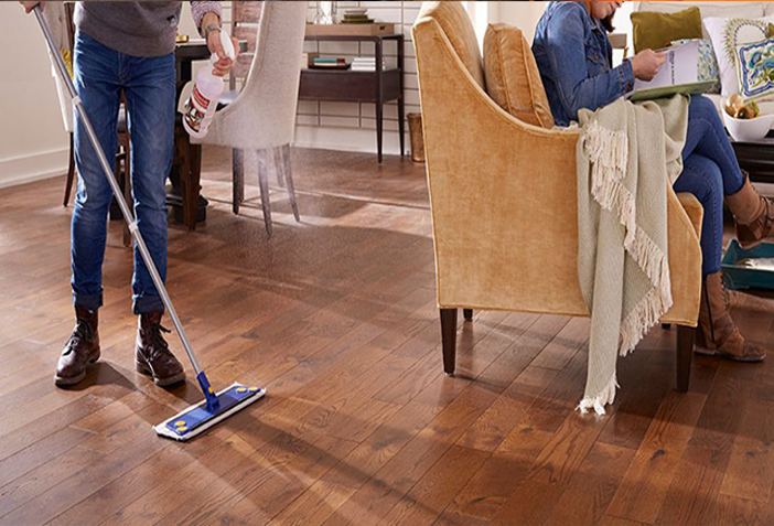 how to clean hardwood floors