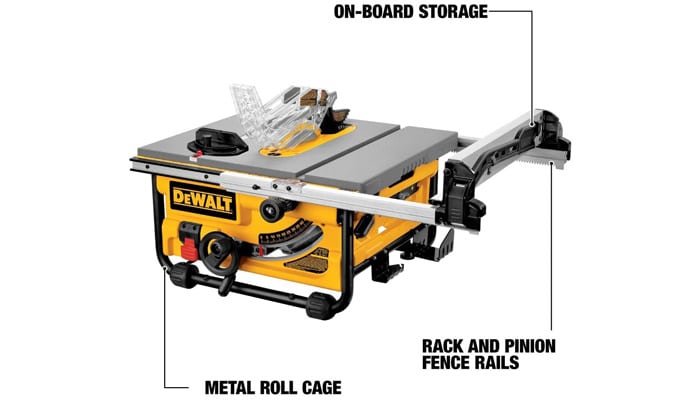 dewalt dw745 10-inch table saw 20-inch rip capacity