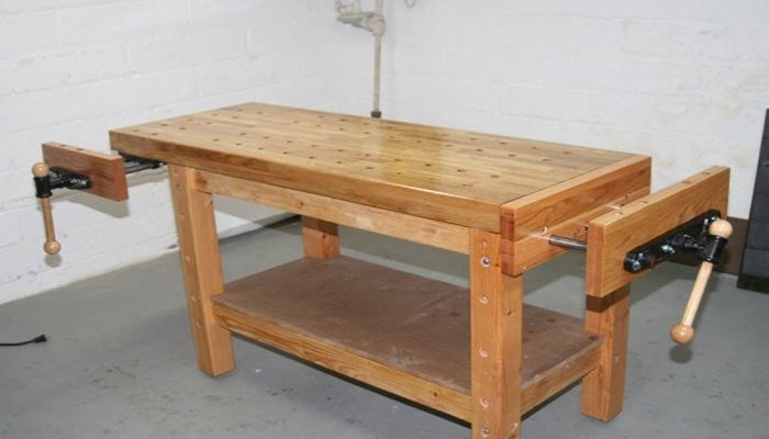building a real woodworker’s workbench