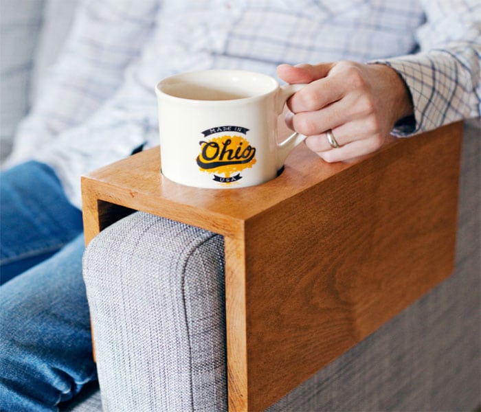 cup holder with sofa sleeve