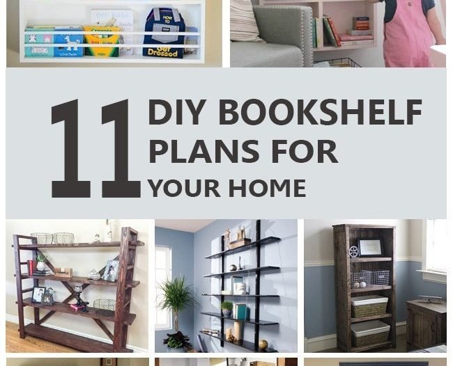 diy bookshelf plans