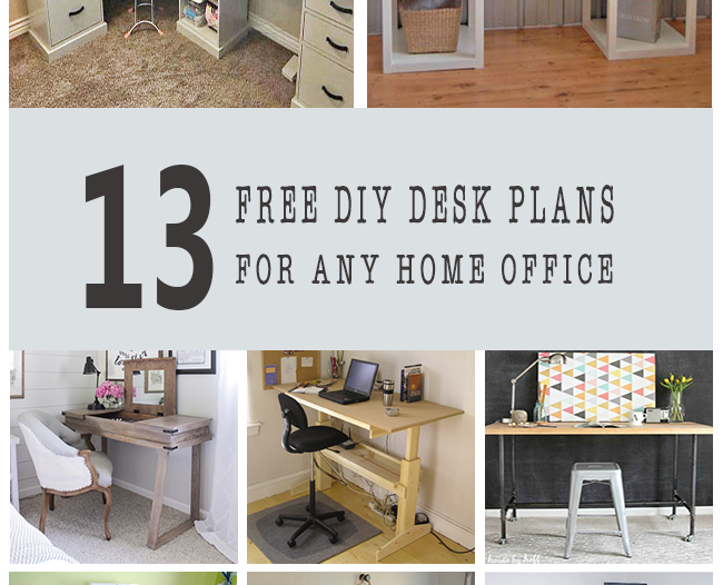 diy desk plans