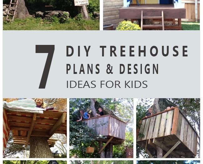 diy treehouse plans