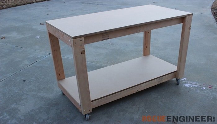 easy diy portable workbench