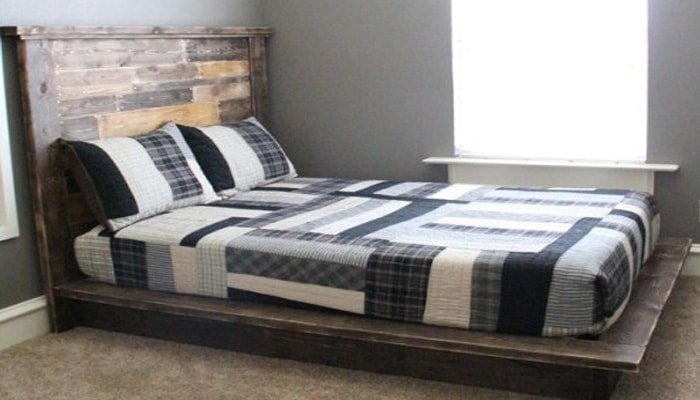 easy platform diy bed frame