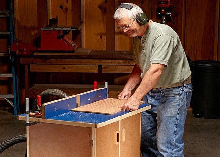 family handyman router table