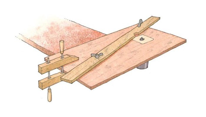 fine woodworking’s simple router table
