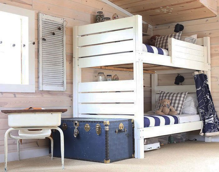 free bunk bed plan