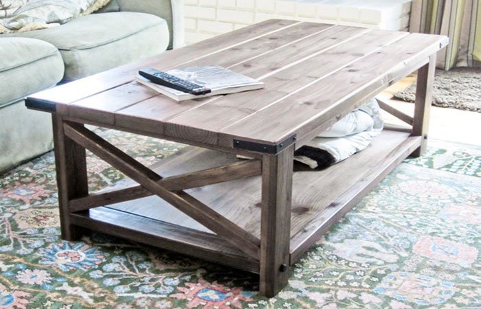 free coffee table plan