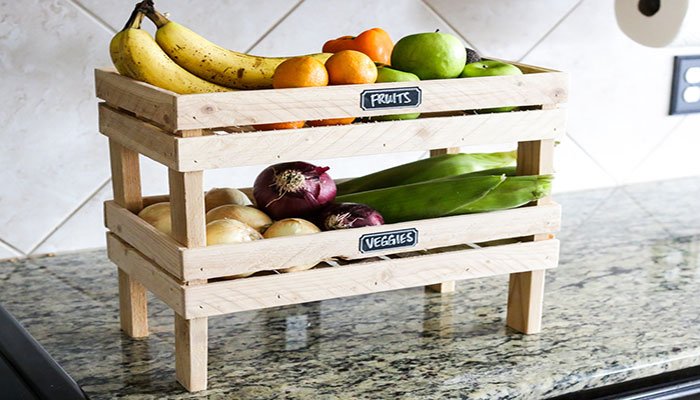 fruit and veggie crate