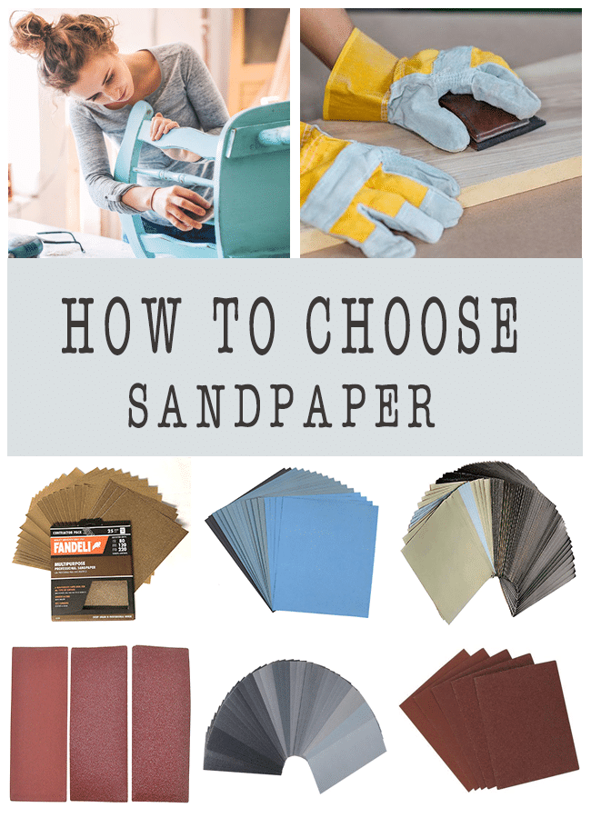 how to choose sandpaper