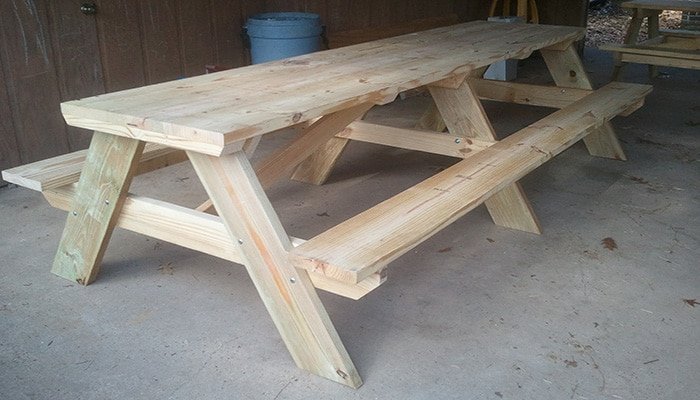 jay’s 10' picnic table
