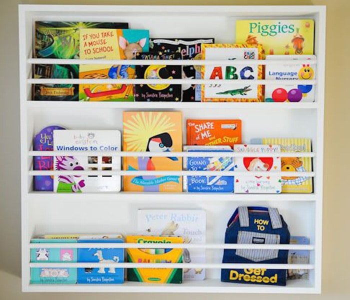 life with fingerprints kids bookshelf