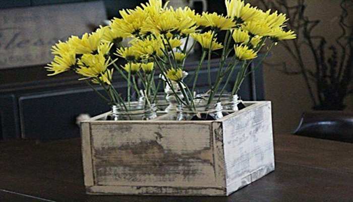 mason jar crate