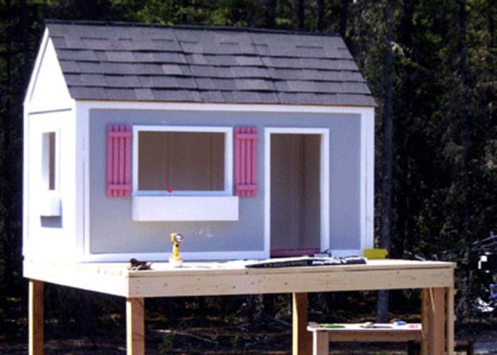 the simple playhouse plan